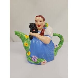 Wizard of Oz Teapot by Treasure Craft, Dorothy & Toto Excellent Condition